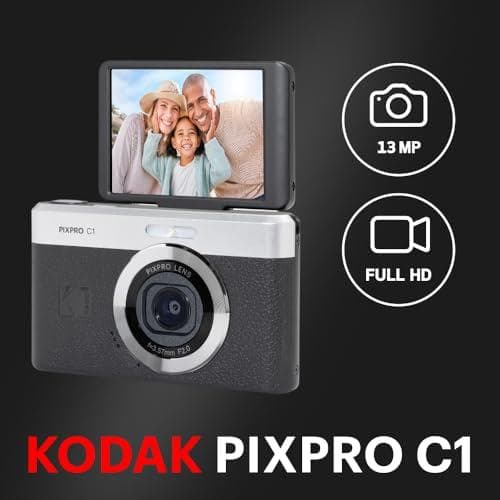 KODAK Pixpro C1 – 超コンパクトデジタルカメラ| 13MP BS