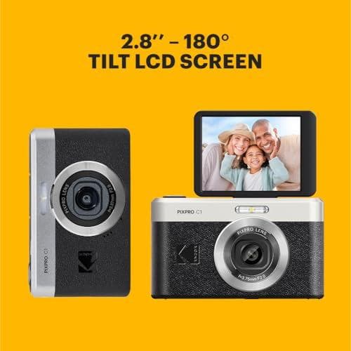 KODAK Pixpro C1 – 超コンパクトデジタルカメラ| 13MP BS
