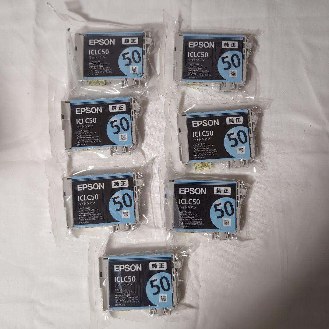 キ*ー様 EPSON エプソン　純正　インクカートリッジ　50 全41個
