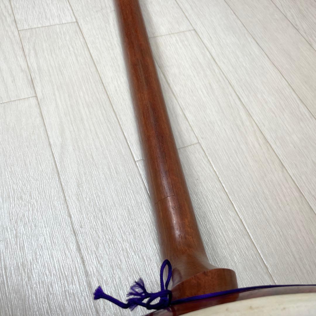 三味線　中棹　セット　撥　胴かけ　ハードケース　花梨