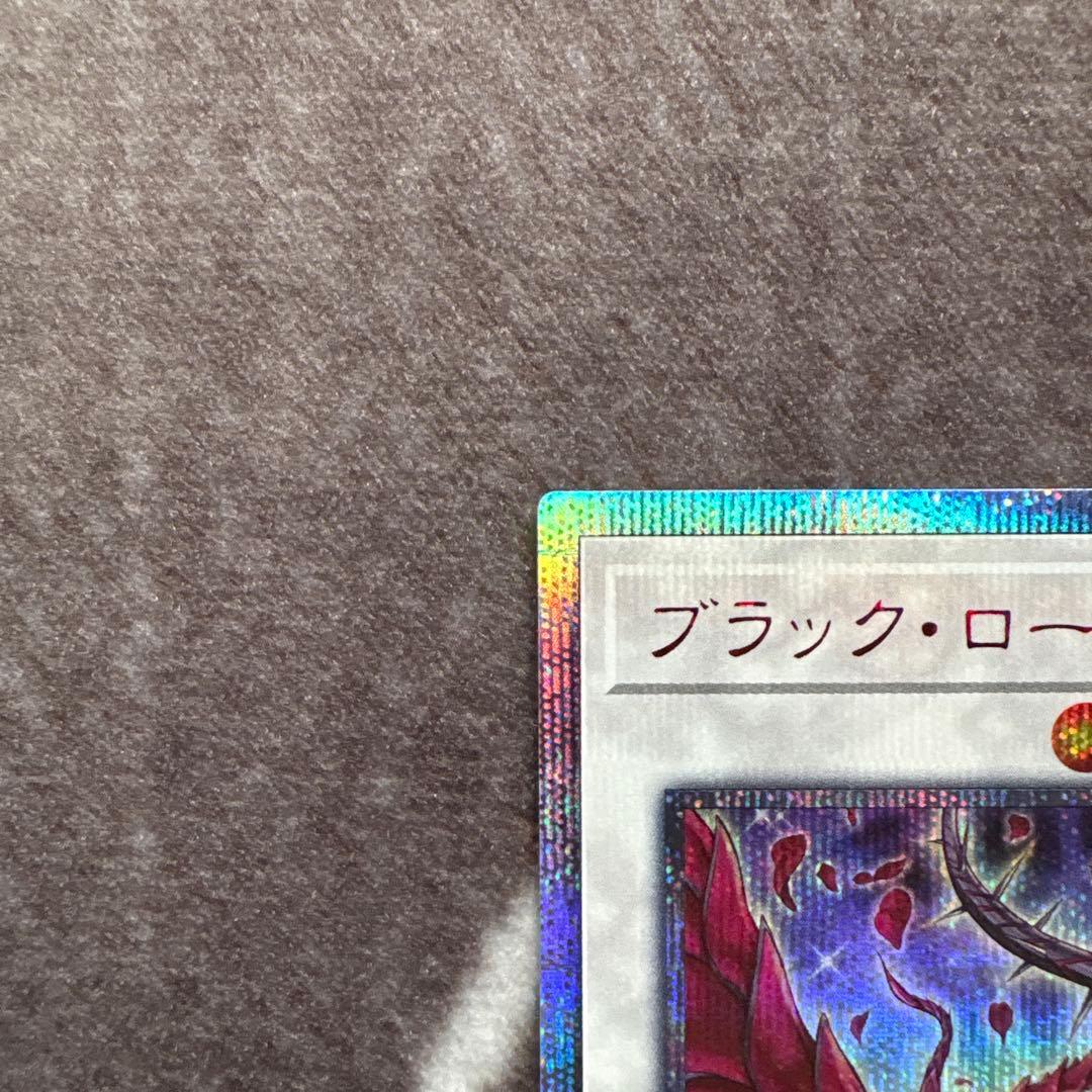 遊戯王　ブラックローズドラゴン　20thシークレットレア