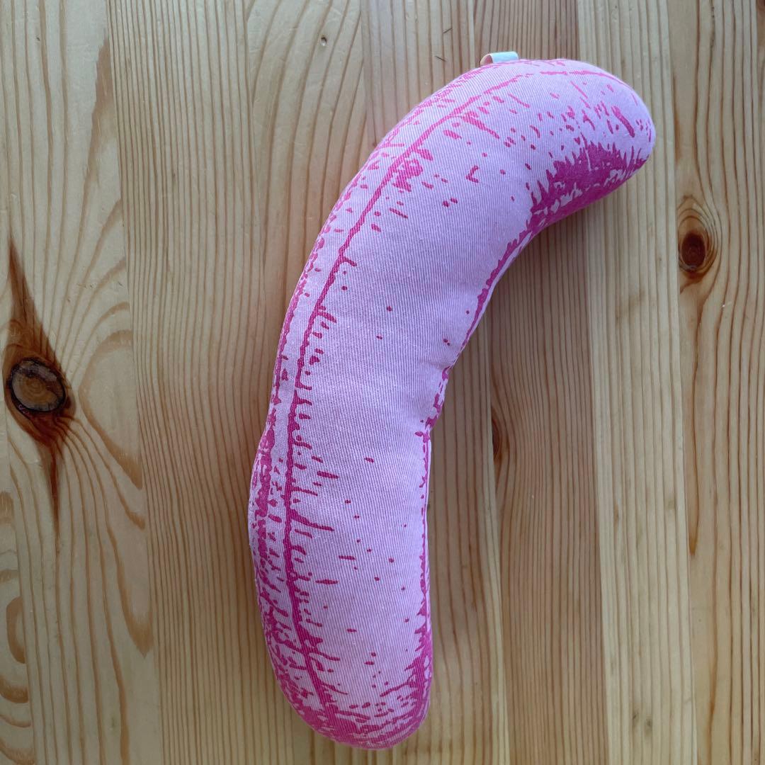 アンディウォーホル　バナナ　ミニクッション