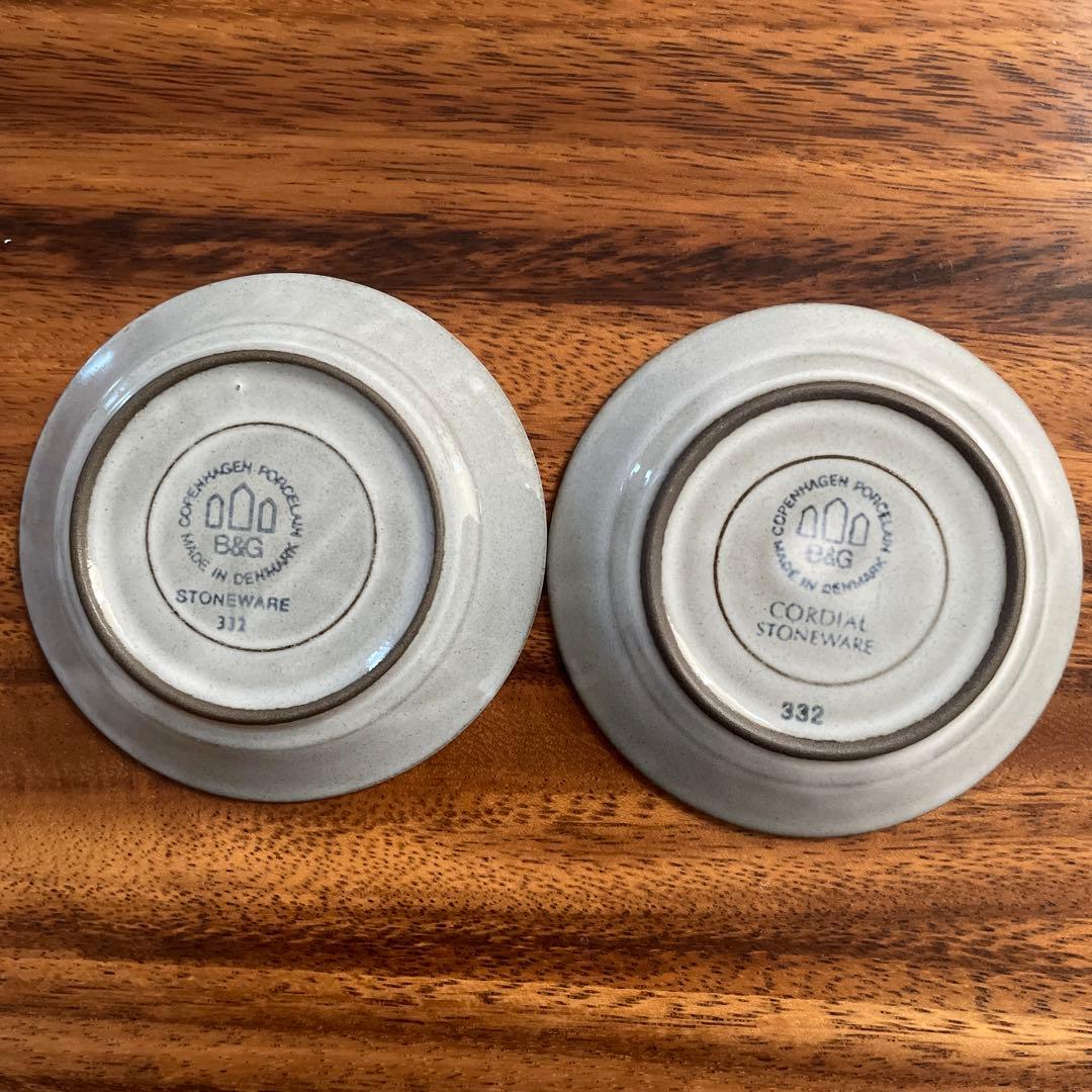 クイストゴー　コーディアル　ミニプレート2枚セット　豆皿