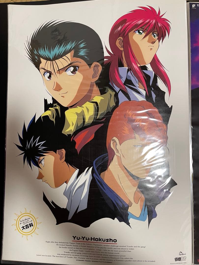 幽☆遊☆白書　ポスター 12枚セット　ジャンプ　冨樫