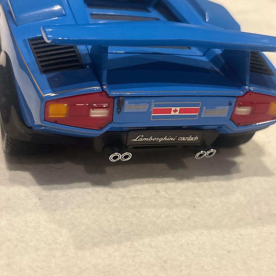 【ジャンク品】京商 1/18 カウンタック LP500S WW ブルー