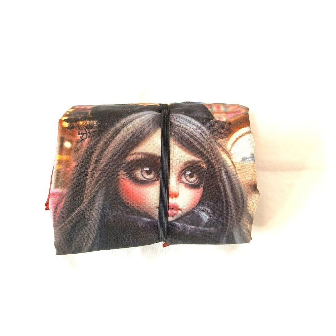 La luna様】ハンドメイドオーダー★女の子★エコバッグ巾着バッグ&カバー4点