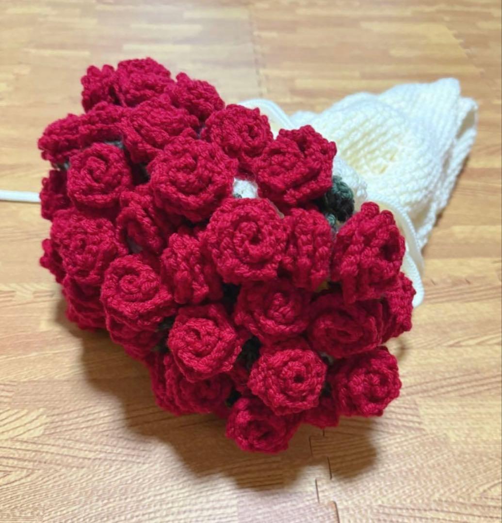花束ブランケット ブーケブランケット 直径約96cm バラ