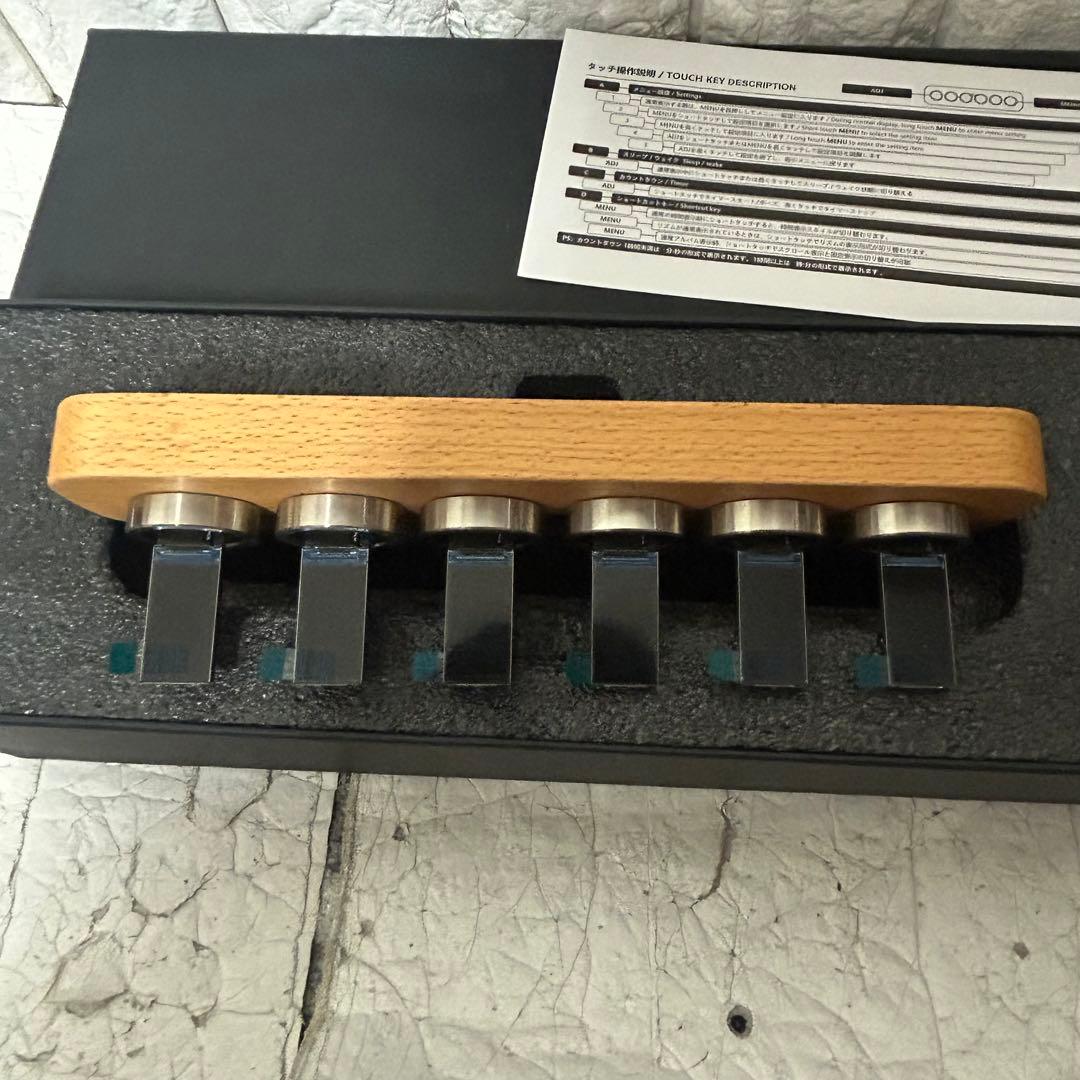 新品未使用！ ニキシー管 時計 D'ESIGN LEDイルミネーション