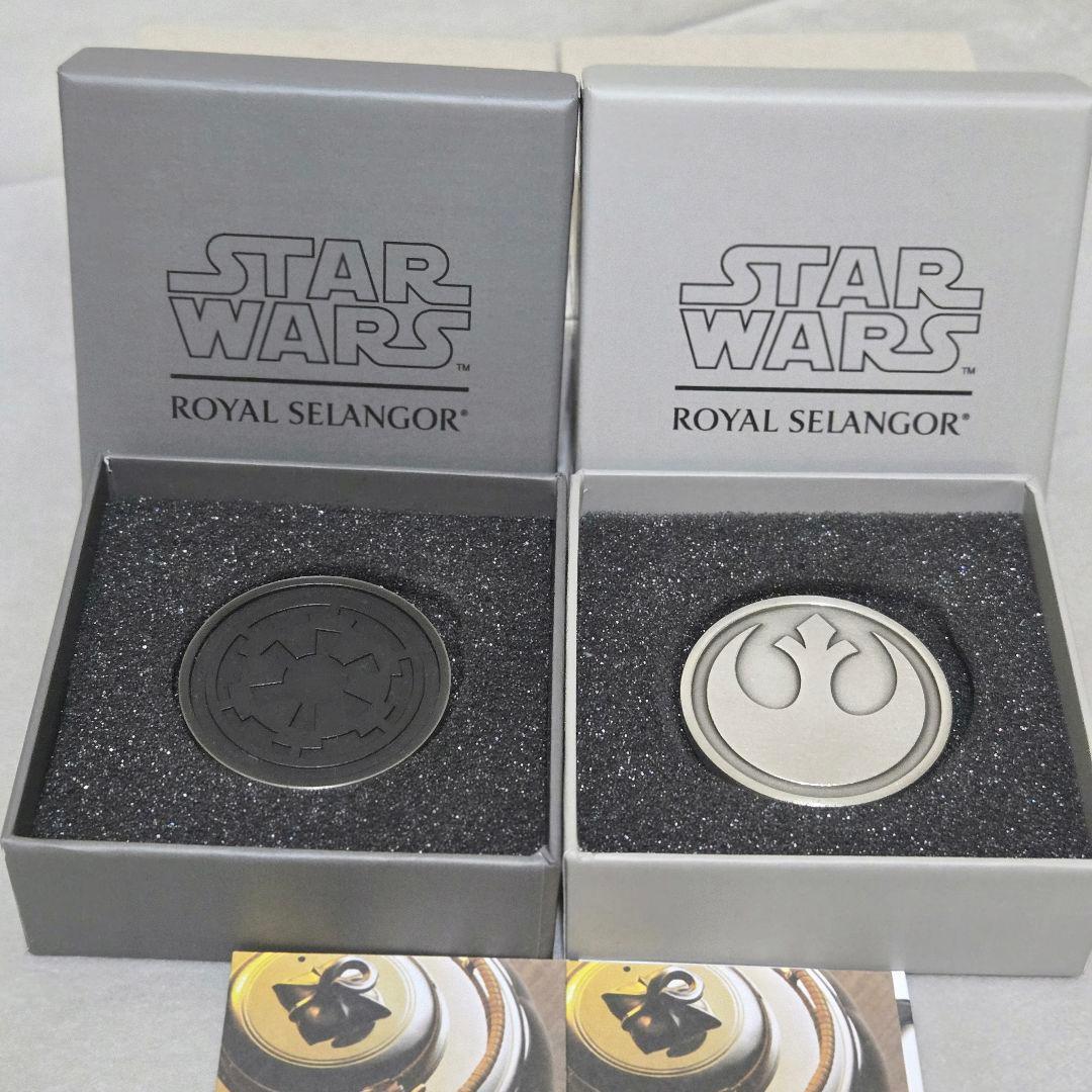 SWCJ 2025 スターウォーズ ピューターメダル ロイヤルセランゴール