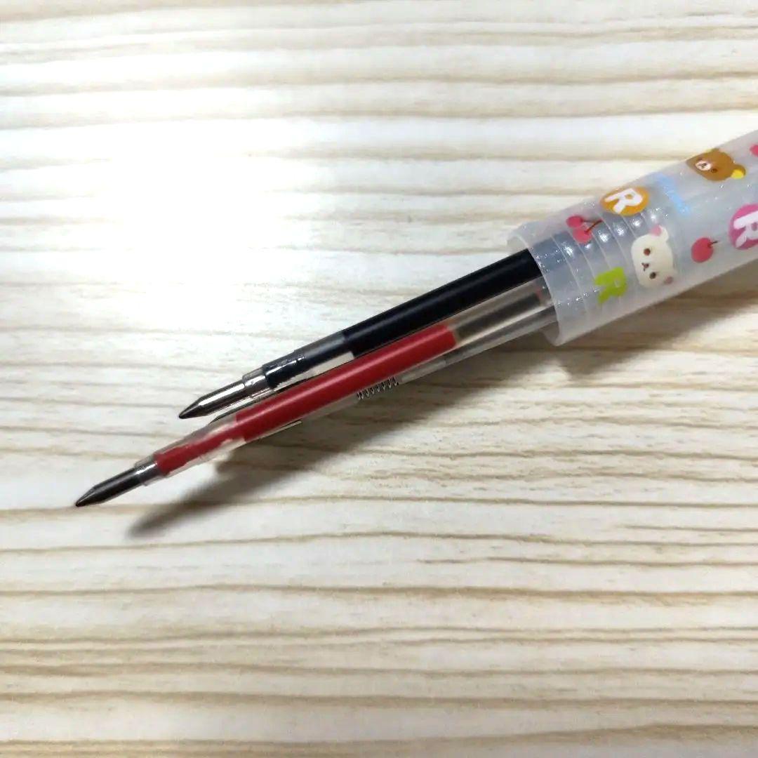 SARASA3＋S リラックマ 多機能ボールペン（黒・赤・青＋シャープペン)