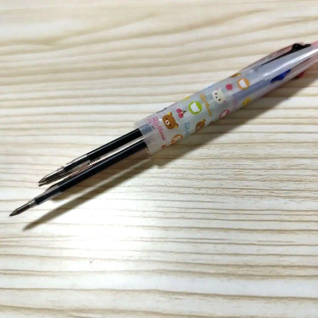 SARASA3＋S リラックマ 多機能ボールペン（黒・赤・青＋シャープペン)