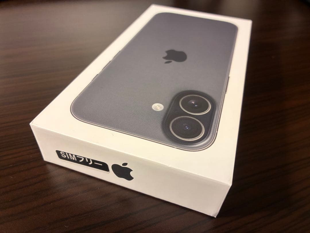 Apple iPhone17 黒 本体　新品未使用