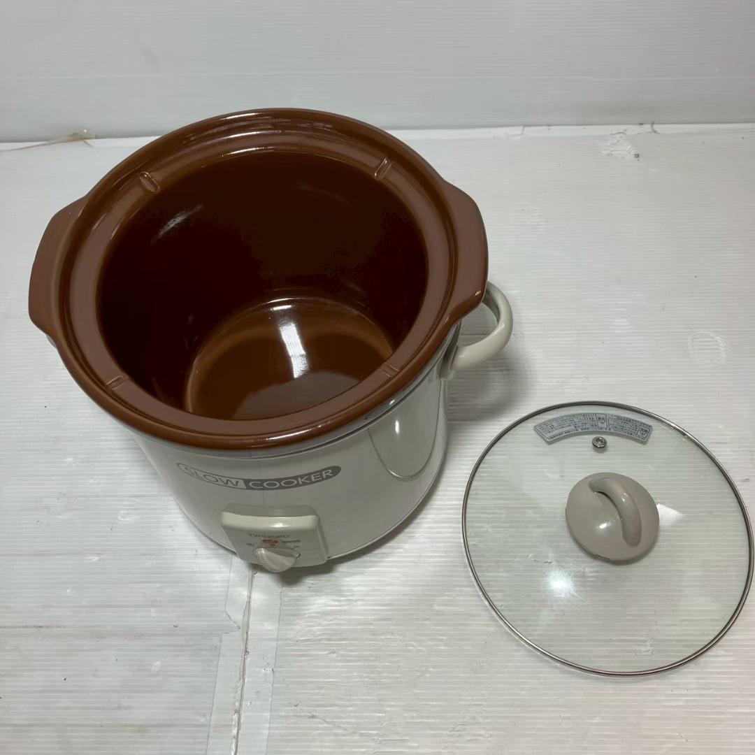 【綺麗】ツインバード EP-4717BR／3.0L／陶器なべ仕様〈K174〉