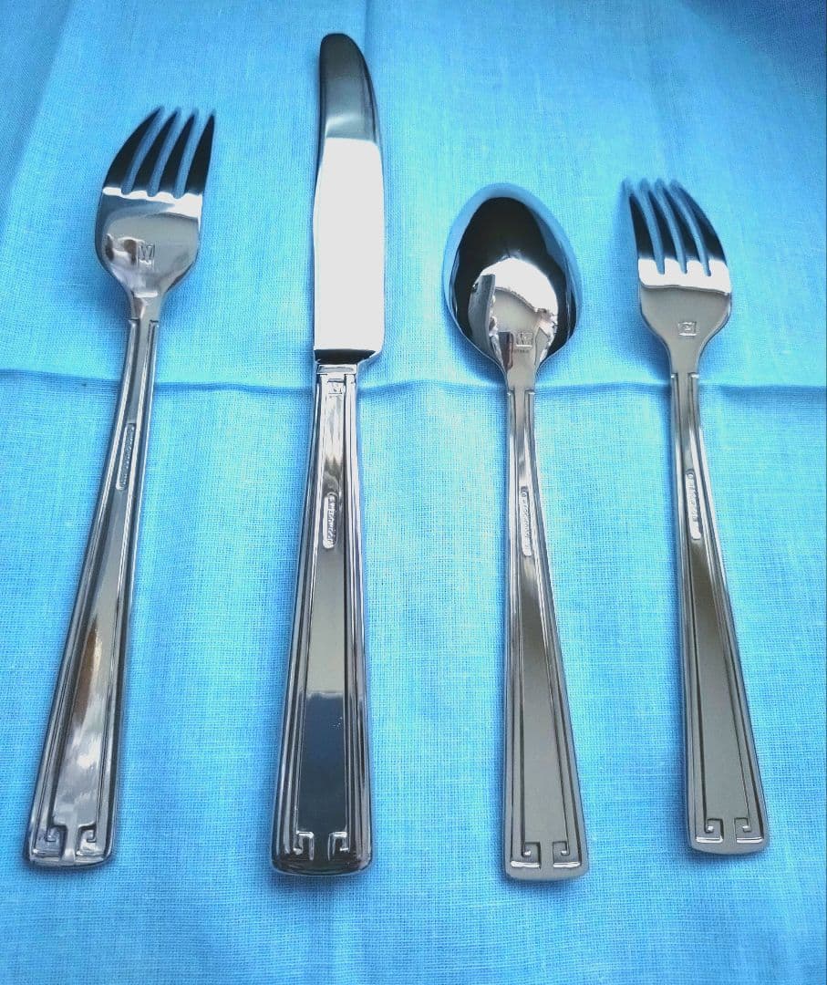 【希少！廃盤デザイン】ビンテージカトラリー4本♪新品★匿名配送♪