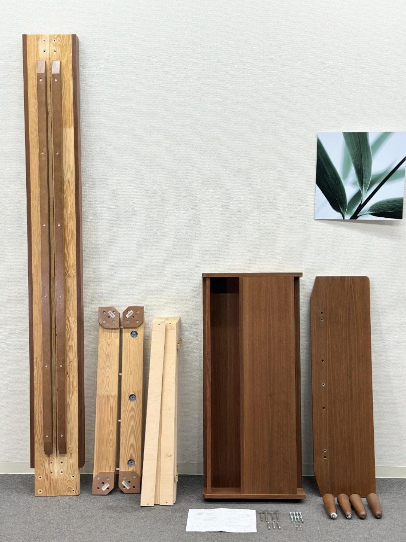 新生活■unico■ALBERO　シングル　ベッドフレーム　北欧スタイル