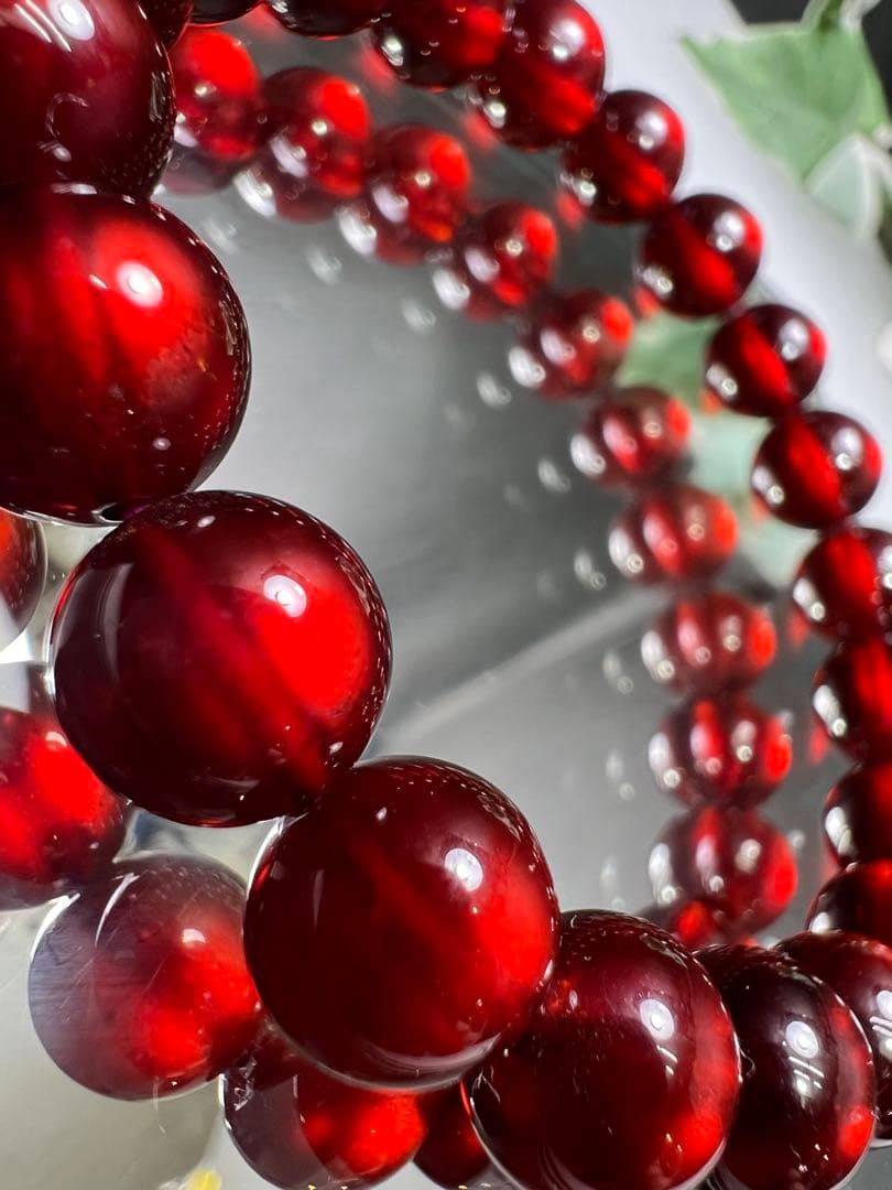 高品質ロードライトガーネット　可愛いお洒落　運気 仕事運　恋愛運　女子力UP❣️