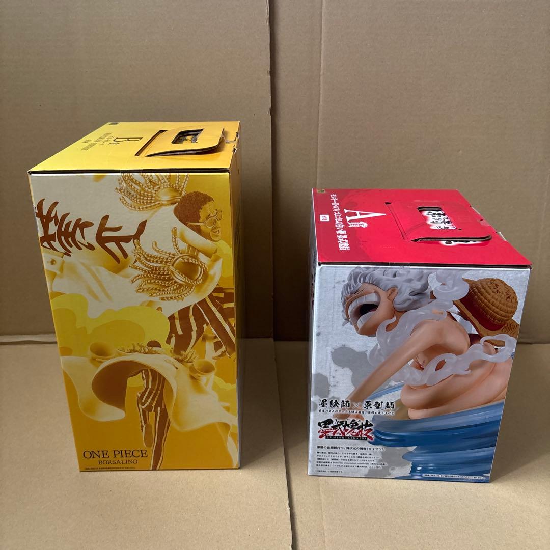 一番くじドラゴンボール&ナルト&ワンピース　B賞悟空A賞ナルトA賞ルフィB賞黄猿