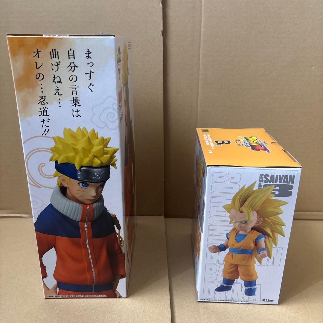 一番くじドラゴンボール&ナルト&ワンピース　B賞悟空A賞ナルトA賞ルフィB賞黄猿