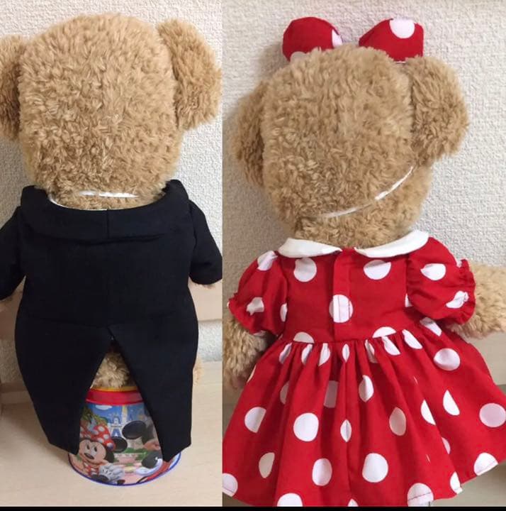 受注生産ダッフィー シェリーメイ  ペアコスチューム