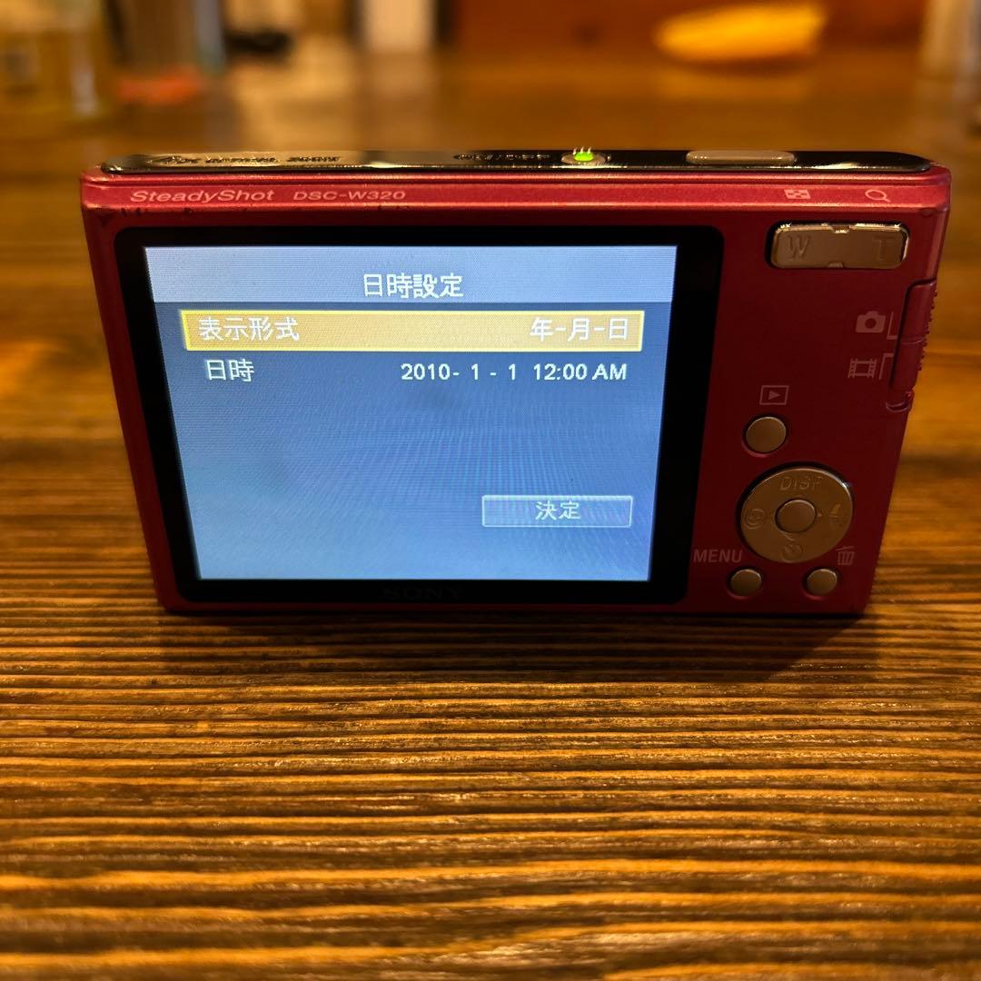 Sony Cyber-shot DSC-W320 ピンク　動作確認済み
