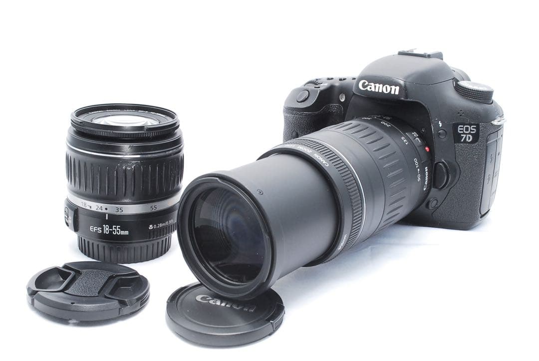 超望遠付き✨ CANON EOS 7D✨スマホ転送可✨一眼レフ✨すぐ使える✨