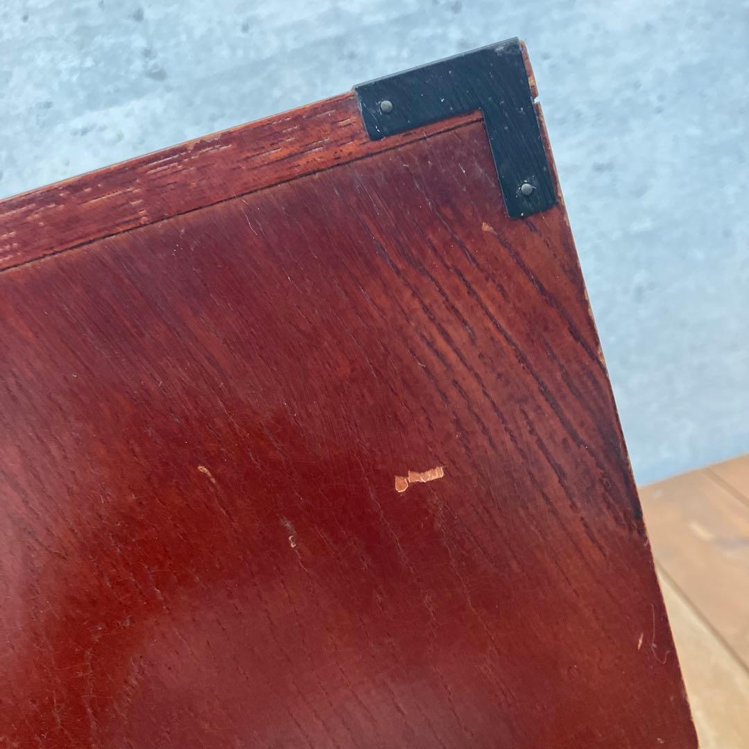 昭和レトロ 木製 小箪笥 ミニタンス 3段 4杯 引き出し 小物入れ 小物収納