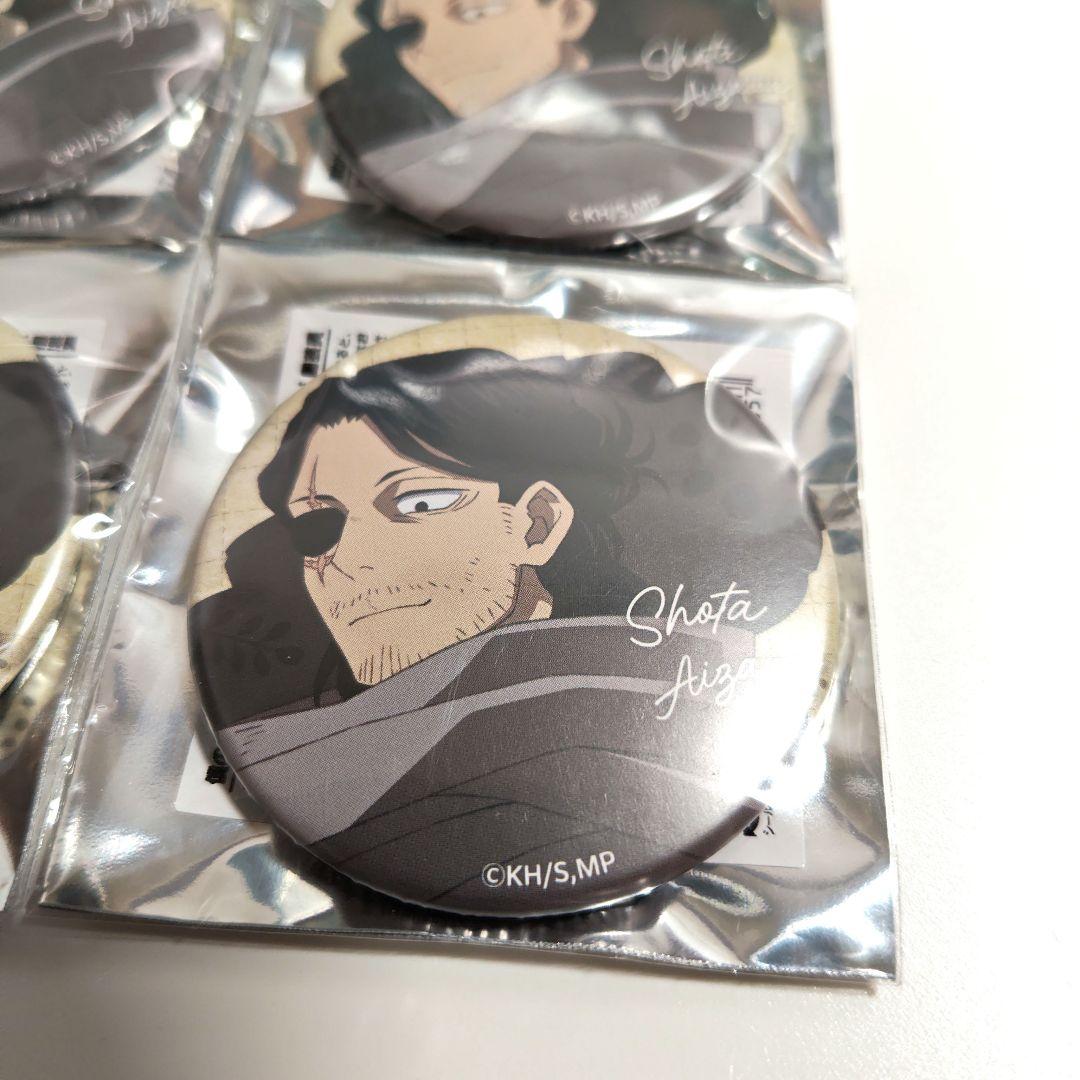 僕のヒーローアカデミア マット缶バッジ 園芸員 相澤消太6個