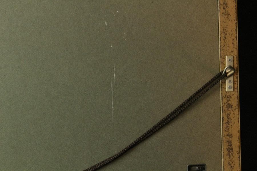 伊藤深水 木版画 350/179 額装 羽子板 美人 巨匠(K-YC667)