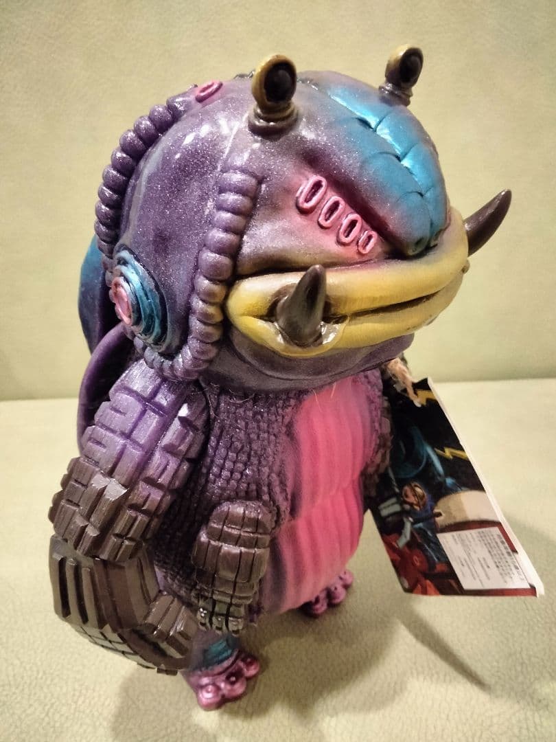 ソフビ　monstock　フロッゲン　パープル　izumonster　ブルマァク
