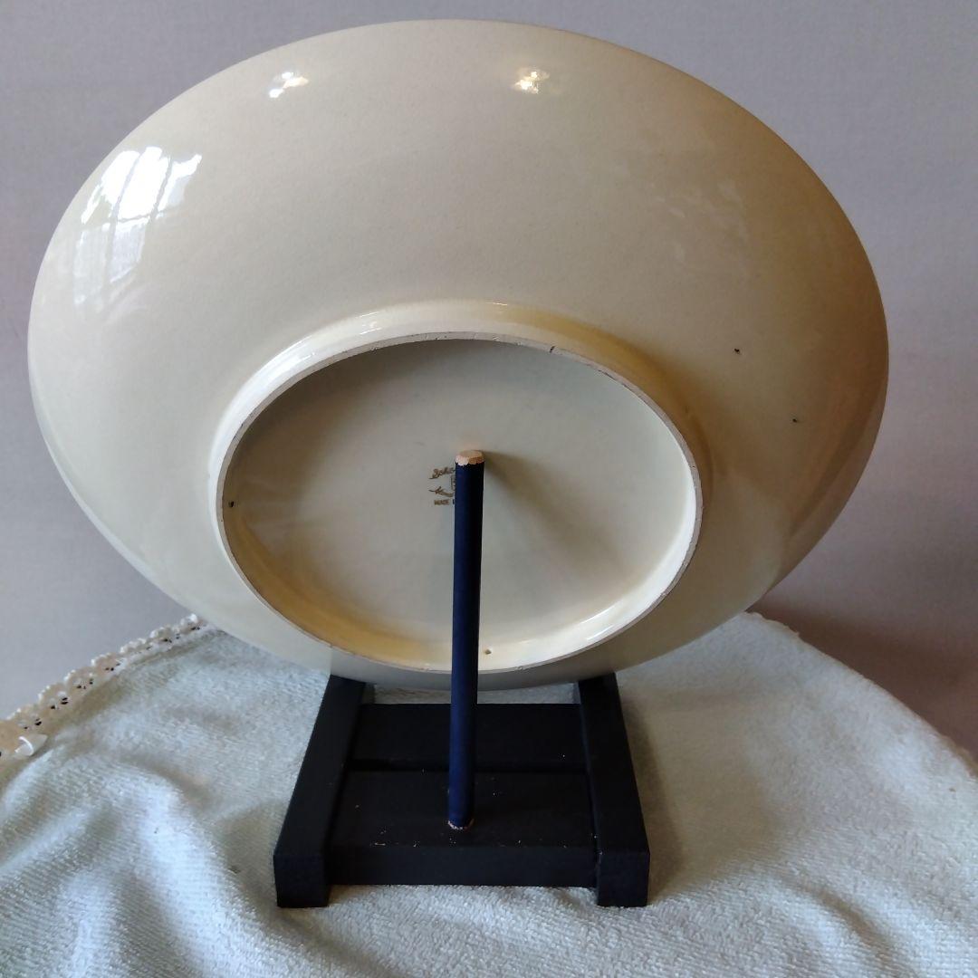 骨董　【神戸薩摩】　大名行列図　大皿