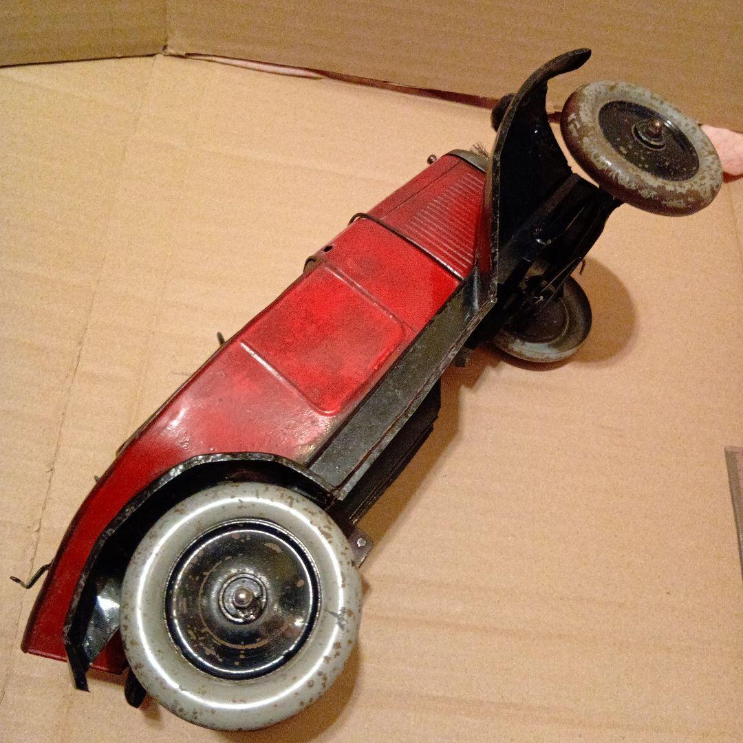 シトロエン　1926年 5CHEVAUX ブリキ　ビンテージ　ミニカー　30cm