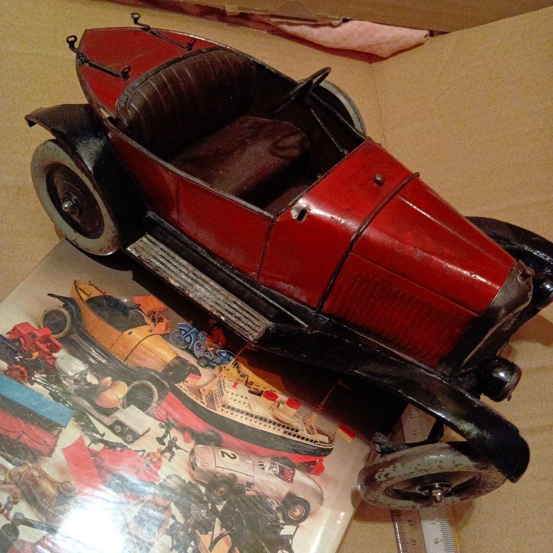 シトロエン　1926年 5CHEVAUX ブリキ　ビンテージ　ミニカー　30cm