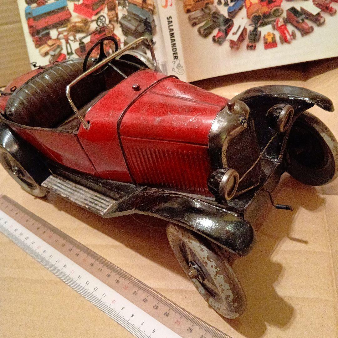シトロエン　1926年 5CHEVAUX ブリキ　ビンテージ　ミニカー　30cm