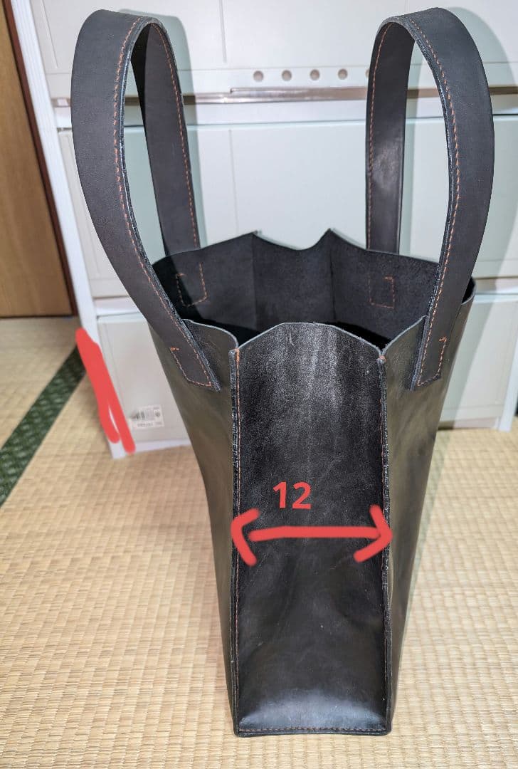 本革　レザートートバッグ