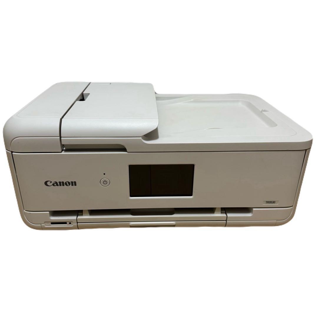 【ほぼ未使用品】印刷枚数363枚 Canon インクジェットTR9530 BK