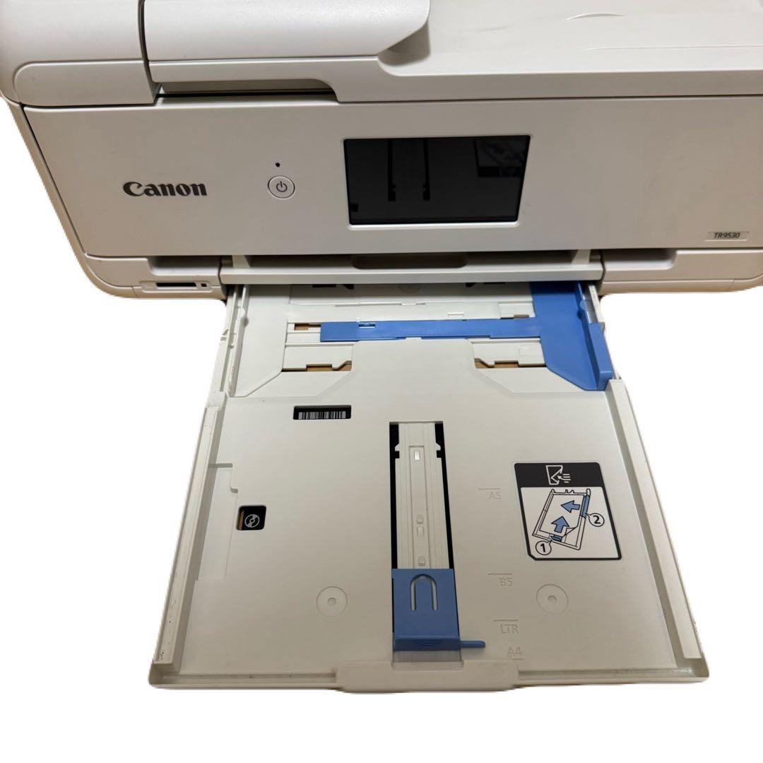 【ほぼ未使用品】印刷枚数363枚 Canon インクジェットTR9530 BK