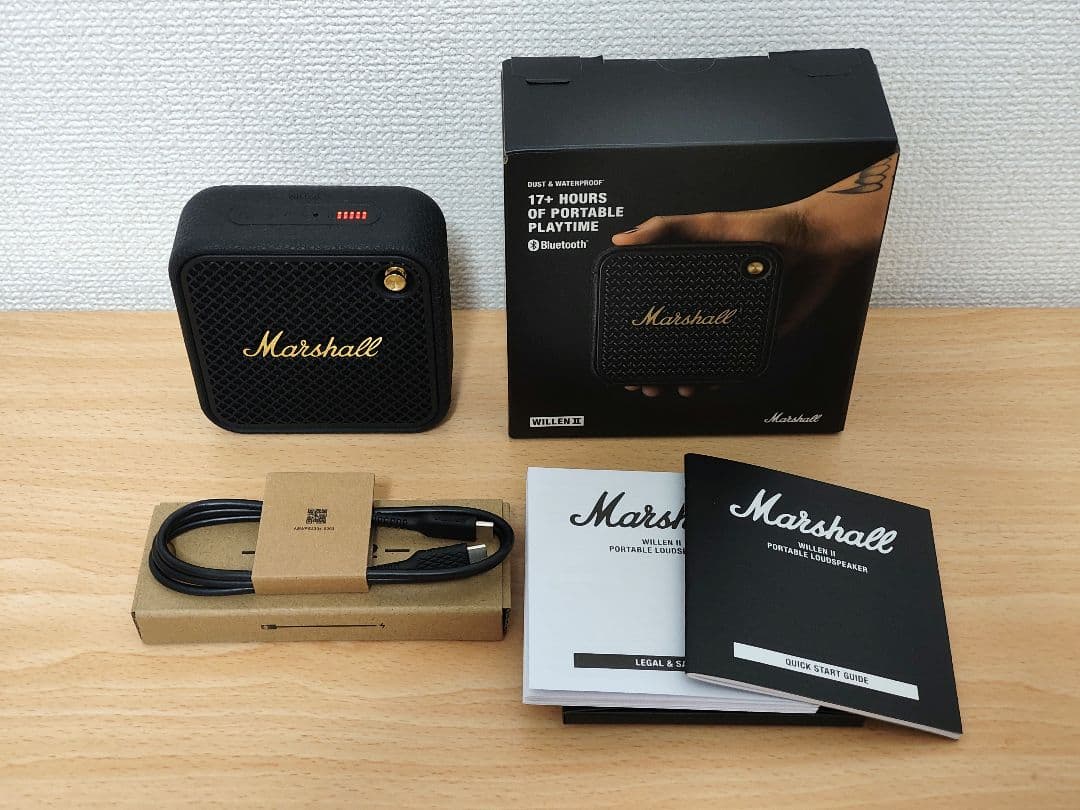 Marshall WILLEN II Bluetoothスピーカー ブラック