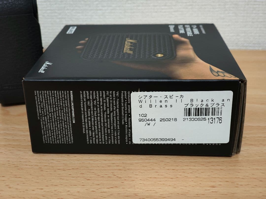 Marshall WILLEN II Bluetoothスピーカー ブラック