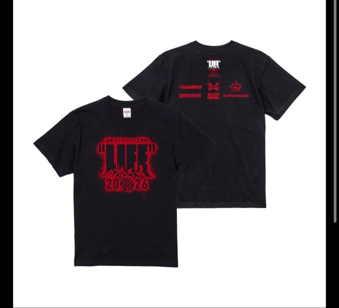 東北ライブハウス大作戦「LIFE」2026　Tシャツ