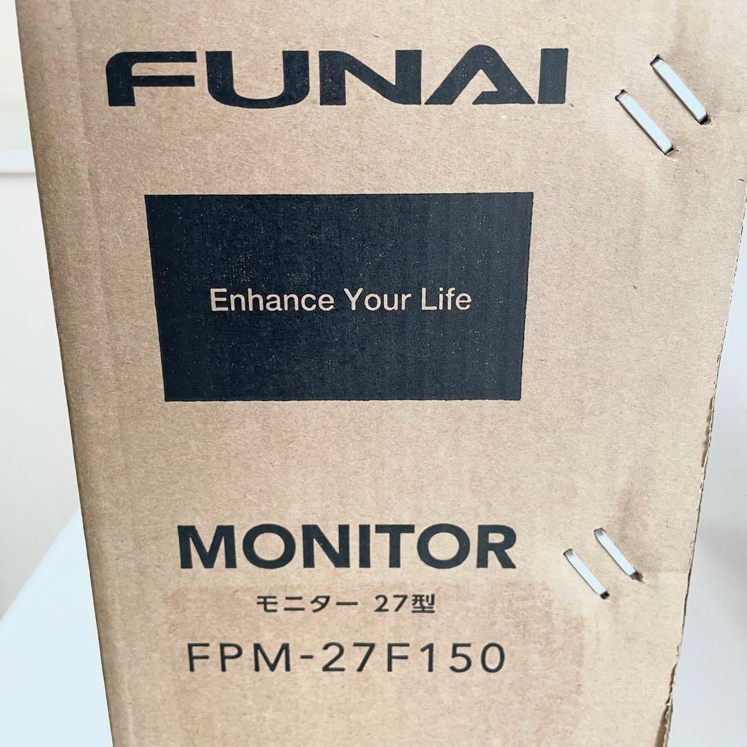 【未開封】FUNAI モニター 27インチ FPM-27F150 船井電機