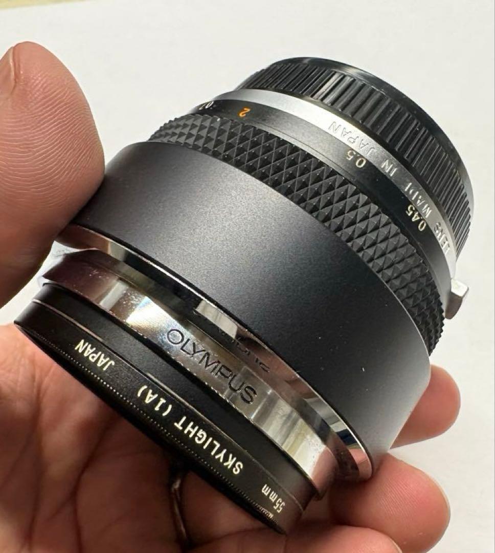 OLYMPUS G.ZUIKO AUTO-S 55mm f/1.2　OM