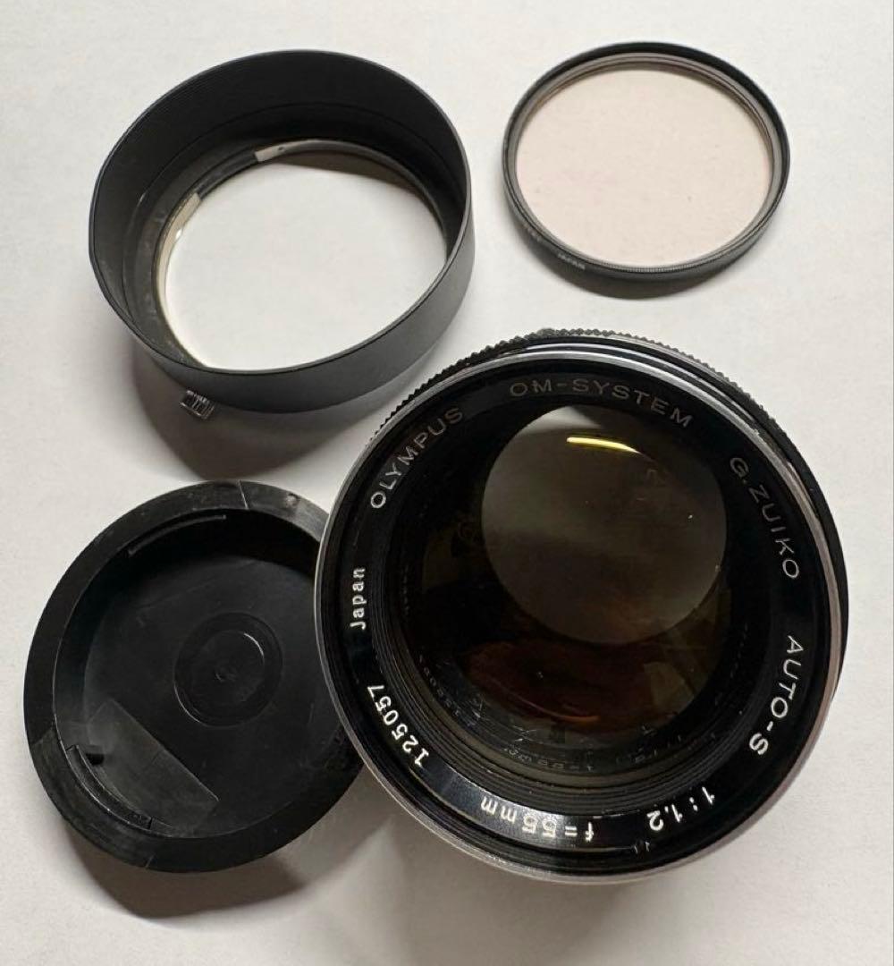 OLYMPUS G.ZUIKO AUTO-S 55mm f/1.2　OM