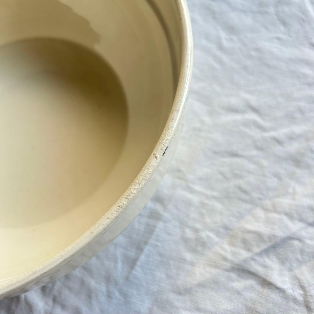 【レア】フランスアンティーク　サルグミンヌ　スタッキングボウル　特大　φ24