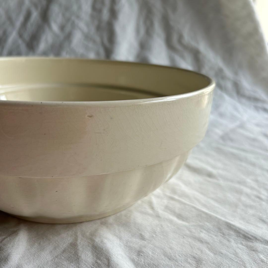 【レア】フランスアンティーク　サルグミンヌ　スタッキングボウル　特大　φ24