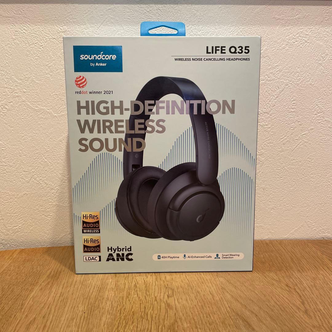ヘッドホン　Anker Soundcore Life Q35