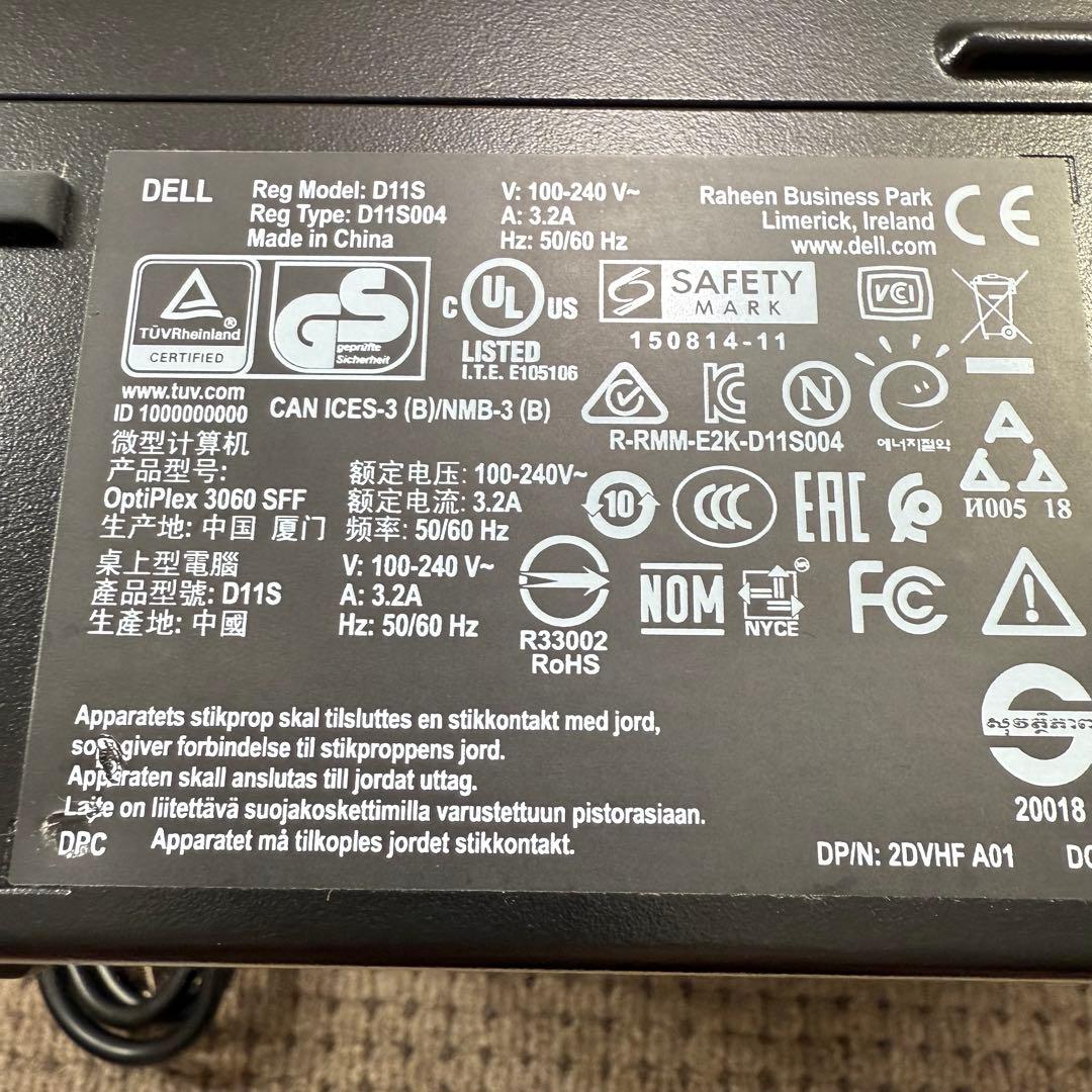 DELL M.2 SSD＋1TB Win11 Pro i5 16GB 良品