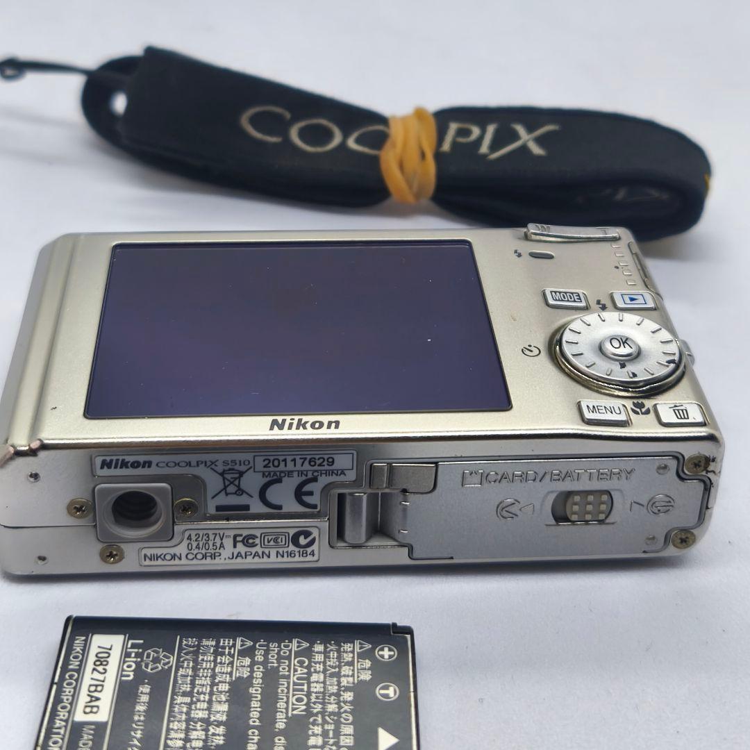 Nikon COOLPIX S510 バッテリー付