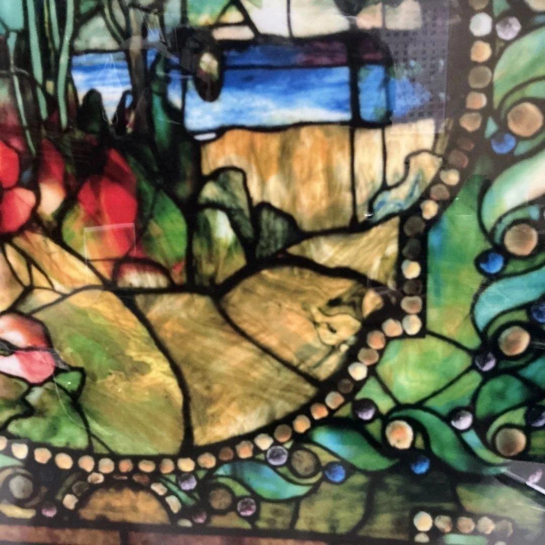 チリチリさん専用　Tiffany ステンドグラス ルイスCティ　アート 2004