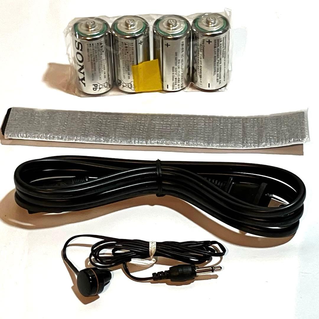 【未使用】SONY ICF-A101 FM/AM シンセサイザーラジオ　一式