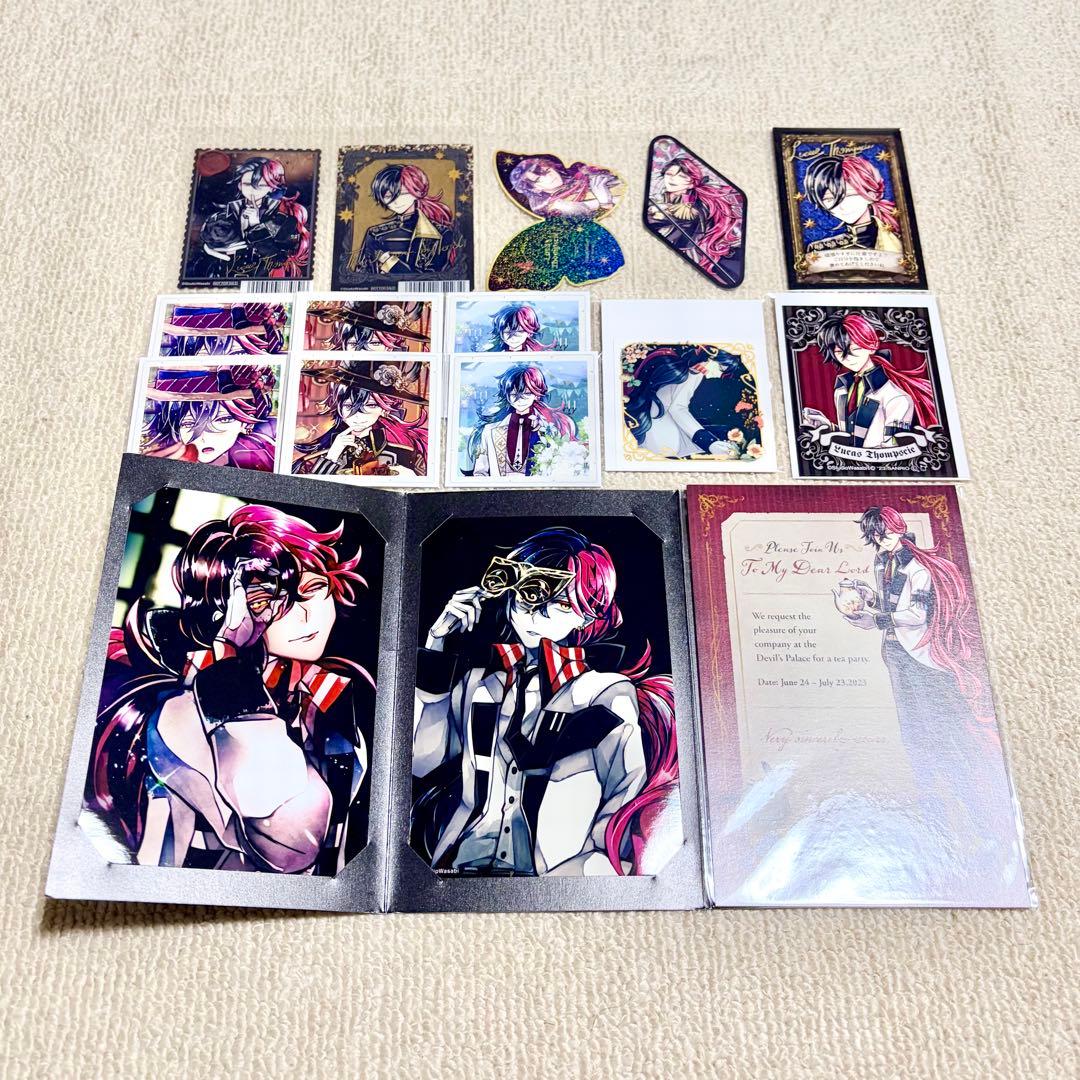 悪魔執事と黒い猫　ルカス　缶バッジ　ぱしゃこれ　アクスタ等　まとめ売り